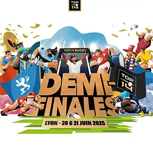 Top 14 1/2 finales à Lyon